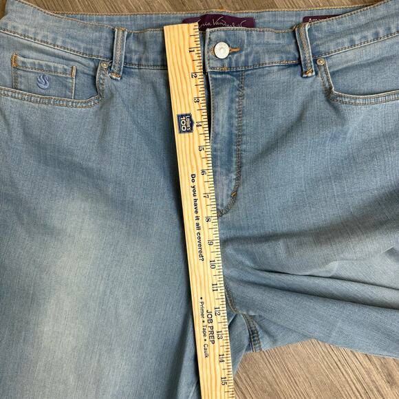 Gloria Vanderbilt Amanda Jeans Women’s 18 Skinny Stretch Boho - Picture 7 of 12